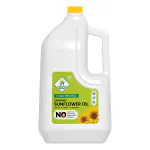 24 Mantra Organic Unrefined Sunflower Oil - 5 L | Pack of 1 | 100% Organic | Chemical Free & Pesticides Free | Double Filtered | Expeller Pressed