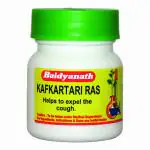 Baidyanath Kafakartari Ras 40 Tablets (Pack of 2) Ayurvedic medicine for cough