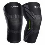 JoyFit JF-KS-MOD6 Knee Compression Sleeve, Black 2 Unit