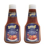 Gustora Tomato Ketchup Sauce 800g Combo I Rich & Smooth I No Preservatives & Artificial Color Sauces (2 x 400 g)