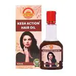 KESHACTION Action Pharma Ayurvedic Kesh Action Hair Oil 100ml (100mlx8, Pack of 8) | herbal air oil for strong and healthy hair growth and hair fall control for women and men