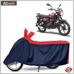 AG MOTO Bajaj CT 110X bike cover Water Resistant Dust Proof Protection in All Weather Red&Blue