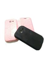 CLUBCLASSY Synthetic Leather flip Cover case Pack of 2pc. Compatible for Samsung Galaxy Trend s7392 ab