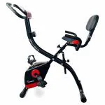 PowerMax Fitness BX-110SX Exercise Magnetic Xbike With Back Rest & 4kg Flywheel For Home Workout