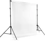 Windrop Solutions White Polyester Screen Background - 8X12 Ft. (Pack Of 1)