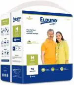 Elduro Adult Diapers - 10 Pieces, M