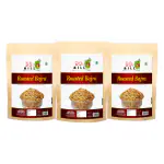 90's MILL Healthy Snacks | Millets Snacks | Bajra Crunchies/Bhel/Puffs | Natural Millets | Less Cholesterol | High Fibre Tea Time Roasted Spicy Healthy Namkeen Savoury Snacks-1Kg*3Pack