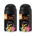 Godrej Aer Matic Refill Alive - Automatic Room Fresheners | 2200 Sprays Guaranteed (225ml) | Pack of 2