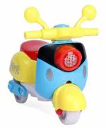Enorme Unbreakable Mini Motorcycle Push And Go Friction Powered Scooter Vehicle Toys For Kids