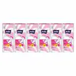 Bella Classic Regular Drai Pads for Women | Sanitary Napkins | Drai Topsheet | 23.5 cm Long | With wings | Breathable | For Rash Free Period | Comfort Cushion | Pack of 6 | 8 pcs each