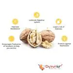 Dry Fruit Hub -Akharot Kashmiri Organic Walnut with Shell 1 kg| Pure Kashmiri Akharot 100% Organic