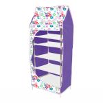 BABY HUT-4-A5-CONNECTOR-Mini Flower Print Purple