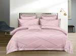CHHILAKIYA Cotton Feel Glace Cotton Printed King Size Double Bed Bedsheet with 2 Pillow Cover Jumbo 90x100 Inches (Pink)