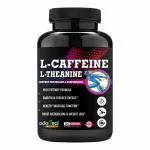 Adorreal L Caffeine L Theanine, Natural Stimulant, for Energy, Endurance, and Focus 120 capsules