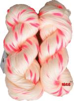 Simi Enterprise Icey Cream Wool Knitting Wool, Flite Candaline. Best Used With Knitting Needles, Crochet Needles Medium Thick Wool Yarn For Knitting, 500 G