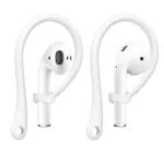 Crysendo White Thermoplastic Polyurethane Anti-Lost Secure Earhook Holder For Airpods 1/2, Pro & Airpods 3