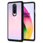 Spigen Black TPU Polycarbonate Ultra Hybrid Back Cover Case For Oneplus 8