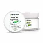 Naturacy De-tan Cream for Face, Neck & Hands Tan Removal & Skin Brightening (100 g)