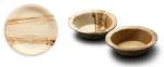 Crazy Sutra Eco-Friendly Disposable Cutlery - Combo of Round Areca Palm Leaf Plates-10 Inch (8pc) & Palm Leaf Bowl 4-inch (8pc) for Parties