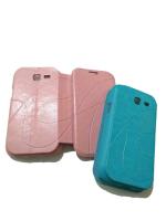 CLUBCLASSY Synthetic Leather flip Cover case Pack of 2pc. Compatible for Samsung Galaxy Trend s7392