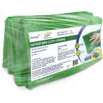 Diversey Green Microfiber Vehicle Washing Cloth (Pack of 3)