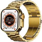 SSN GLOBAL S9 Ultra Gold Edition With Sports Mode Golden SmartWatch for Businessman S16