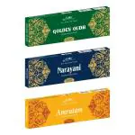 Shah Fragrances Incense Sticks Combo - 280 (Pack of 3)