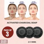 hairhorn for skin whitening, Tan Removal charcoal soap pack of 3