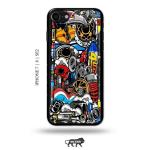 Tweakymod Printed Funky Back Cover For Iphone 7