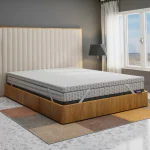 Restofit 2-Inch Memory Foam Mattress Topper | 78x72x2-Inches, King Size Topper | Orthopedic Cooling Pad for Back Pain, Gel Infused Memory Foam Bed Topper with Viscose Cotton Fabric Soft & Breathable