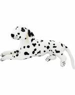 Tickles Plush Animals Sitting Dalmatian Dog Washable Stuffed Toy 26-cm 3Y and Above