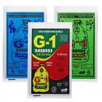 G 1 Blue, Green & Black Biodegradable Garbage Bags 30 pcs 48 cm x 54 cm (Pack of 3)