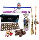 Fabbites Happy Rakhi Bhaiya Bhabhi Handmade Chocolates 22 X 9 X 2.5 Cm