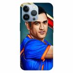 Voleano back cover for I Phone 13 Pro, MS, Dhoni, Mahi, indian cricketr, hit man, back cover
