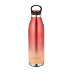 Borosil Hydra Colourcrush Red 700 ml Stainless Steel Double Wall Vacuum Insulated Flask Water Bottle | 24 Hours Hot & Cold