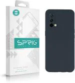 Sprig Liquid Silicone Grey Back Cover For Realme Gt Master Edition