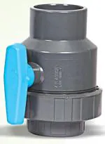 Aqua Agro | AQUAIRRIGATION & AGRI-INPUTS |Finolex 75 mm PVC Ball Valve, Single Union (2-1/2