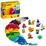 LEGO Creative Transparent Bricks Lego Blocks for Kids age 4Y+