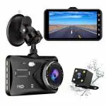 MANYCAST Dual Dash Cam 1920x1080P FHD Front and Rear Driving Recorder with G-Sensor 170 Degree Wide Angel