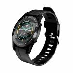 Ubon SW-91 with BT Calling|Control Camera & Music|IP67 Water Resistance|Heart Rate Smartwatch (Black Strap, Free Size)