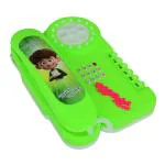 EDPLAY Light & Music Antique Landline Phone Toy for Kids with Rotary Dial- Age 1+, Random Color Dispatched (Pink, Red, Green, Yellow)