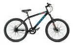 Cradiac Globetrotter Blue and Red Hitensile Steel Single Speed Mountain Bike for Kids