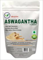 Iagrifarm Ashwagandha Churna/Amukkara Kizhangu Powder - 1 Kg - Helps Boost Strength, Stamina & Energy/Stress Relief