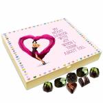 Chocholik Gift Box - My Heart Dances with Joy When I Think About You Chocolate Box - 20pc