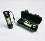 KNMSTORES USB Rechargeable Handheld Portable Torch Light Flashlight LED Torch Light for Home and Outdoor Mini LED Torch Light Zoomable Torch Light with COD Side Searchlight.