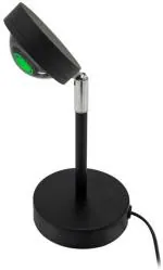 Benison India Black Sunset Lamp 180 Degree Rotation Rgb Projector Light Atmosphere Romantic Led Night