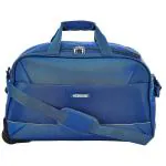 American Tourister Duffle Bag for Women Men | POLER 55 cms Polyester Duffle Bag for Travel | Bag for Travelling, Navy Blue