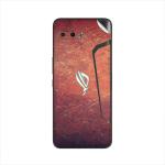 GADGETSWRAP Printed Vinyl Skin Sticker for Asus Rog Phone II - Surface Texture Stains