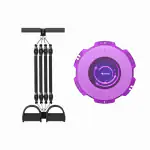 SPIKE Pro Tummy Trimmer Adjustable Resistance Tube with Door Attachment and Handles for Abs Bisep Leg Exerciser Sit up Home Exercise