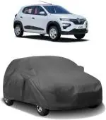 CARNEST Car Cover For Renault Kwid (With Mirror Pockets) (Grey)